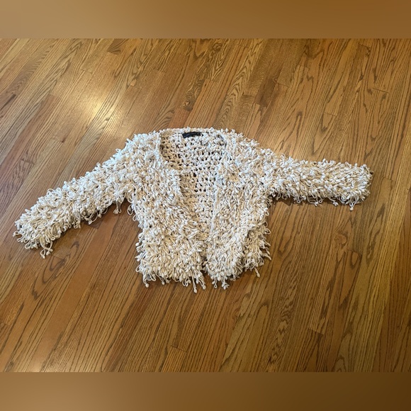 Zara Vintage Loop Shaggy Jacket - Picture 5 of 6